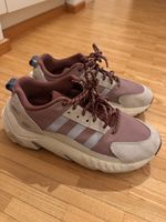 Adidas Sneaker Damen rosa grau gebraucht