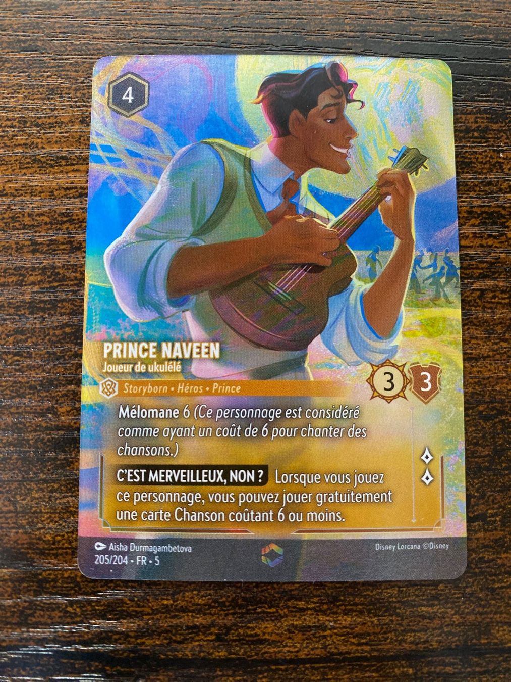 Disney Carte collezionabili: Lorcana ENCHANTEE / ENCHANTED Prince Naveen – Usato da glovelier venduto da LiFr90 1