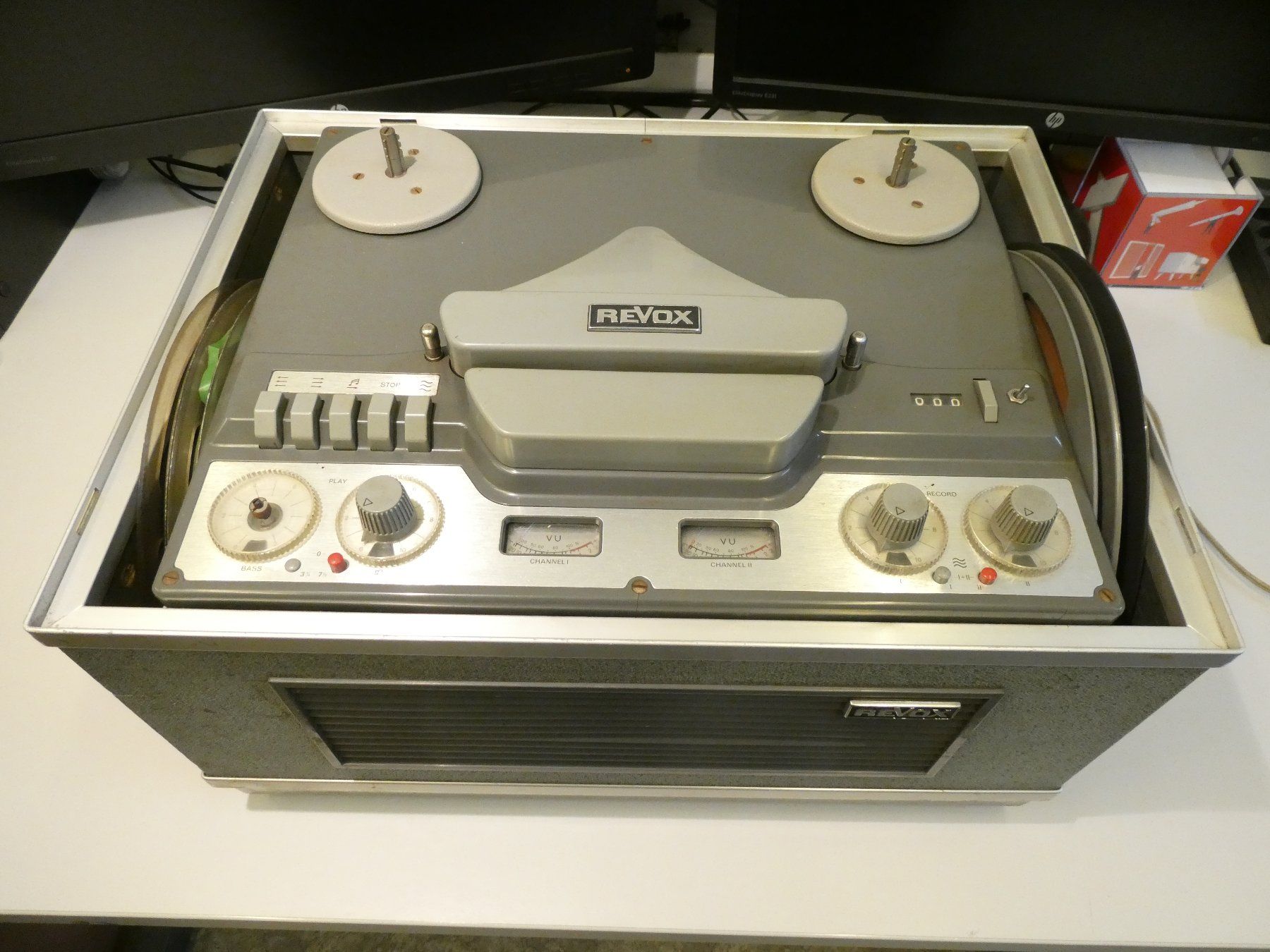 Revox Apparecchi a nastro: Revox Röhrentonbandgerät G36 - Restauration oder Ersatzteile – Difettoso da Münchenstein venduto da tsp01