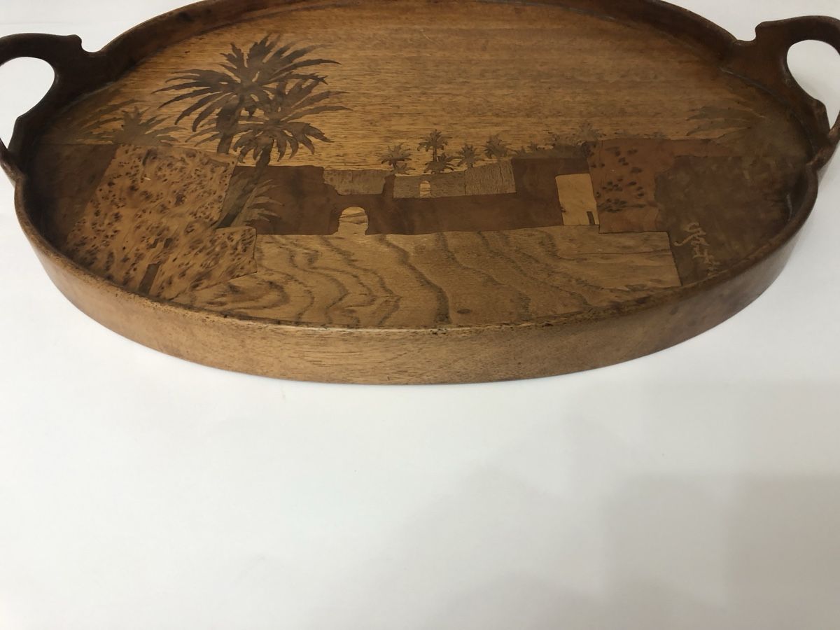 Wände & Decken: Rare plateau signé Galle – Gebraucht aus petit lancy von FerreiraLuis 2