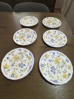 6 Teller Villeroy & Boch Toskana Blumendekor gebraucht