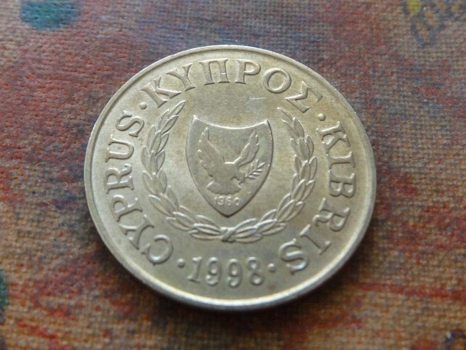 Alle Münzen: CHYPRE  5  Cents  1998 – Gebraucht aus Romanel-sur-Lausanne von Swift13 1