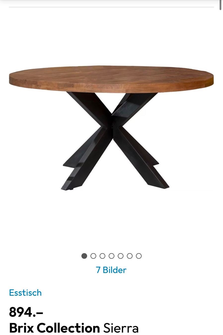 Tables: Esstisch Brix Collection Sierra – D'occasion à Krauchthal par Le_Sa
