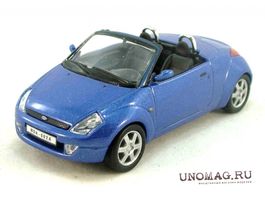Ford Streetka Roadster 2003-2005 blau met.     1:43