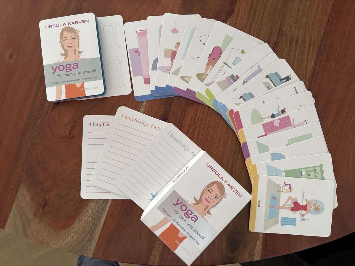 Giochi: Yoga Karten – Usato da Mörschwil venduto da Yaris2020