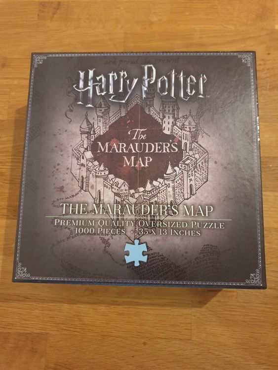Harry Potter Puzzle Karte des Rumtreibers / Marauder
