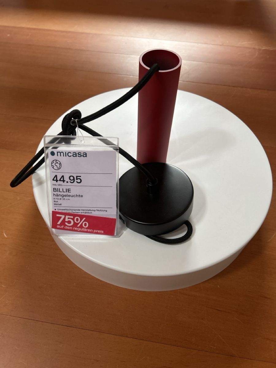 Micasa Lampade: Lampe Hängeleuchte – Nuovo (secondo la descrizione) da st.gallen venduto da closedArt