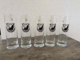 5 Klosterberg Bräu Bier Trinkgläser
