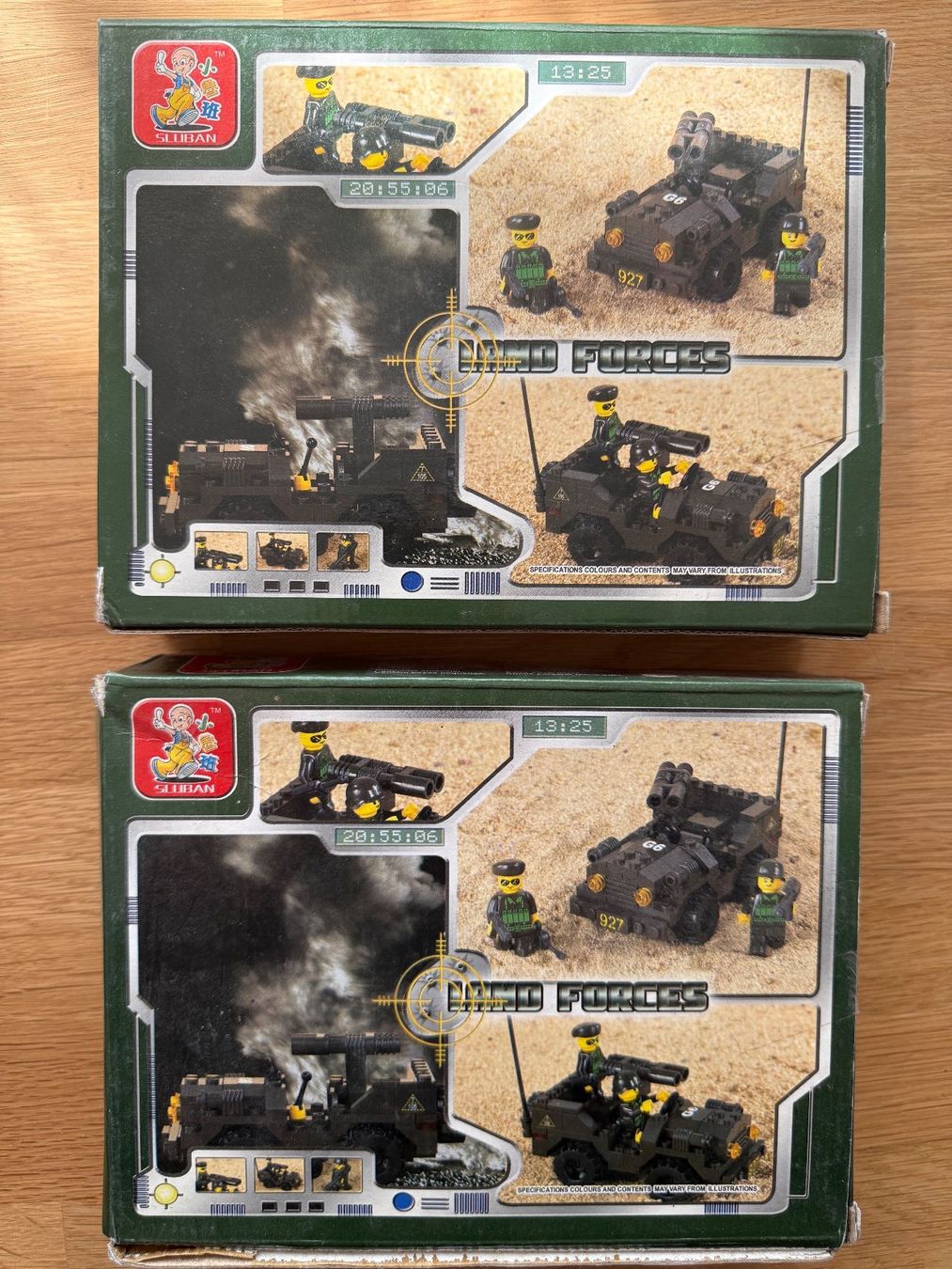 Kit di costruzioni: lot de 2 Boîtes Land Forces – Usato da La Tour-de-Peilz venduto da cod_9hq5 1