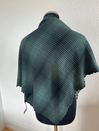 Colora Dreiecktuch, Grün/Schwarz, NEU