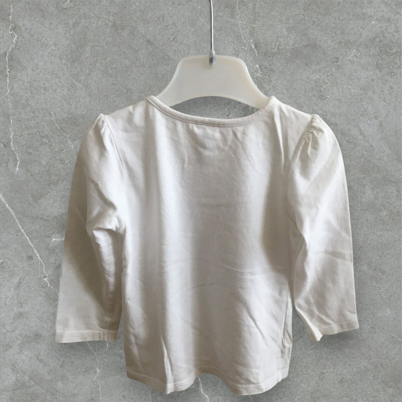 Maglioni & Felpe: Weisses Langarmshirt, Gr. 80 – Usato da Basel venduto da Nofretete39 1