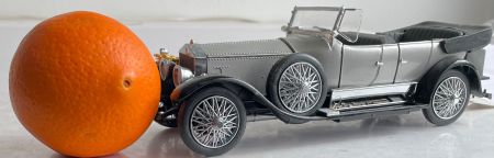 Modell Auto The 1925 Rolls Royce Silber Cabriolet 1:24