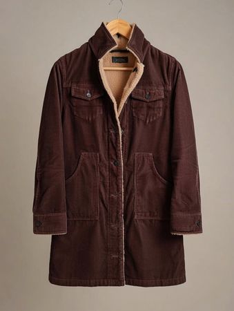 Australia Corduroy Mantel Shearling Manteau|Coat UG style