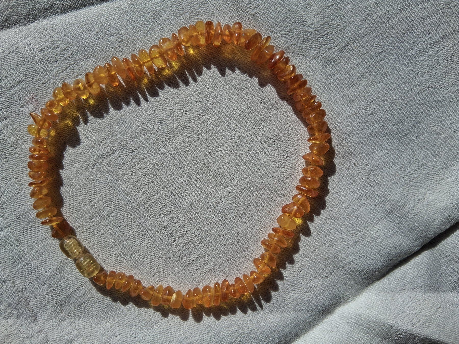 Catenine: Bernstein Babykette – Usato da Einsiedeln venduto da Anteli 3
