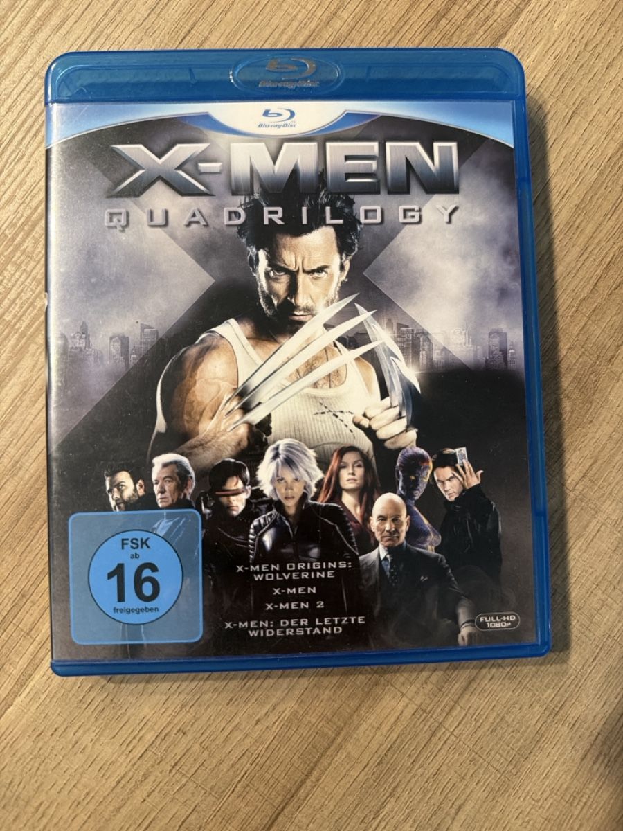 Tutti i DVDs: X-Men Quadrilogy BluRay – Usato da Hagendorn venduto da masterchieff