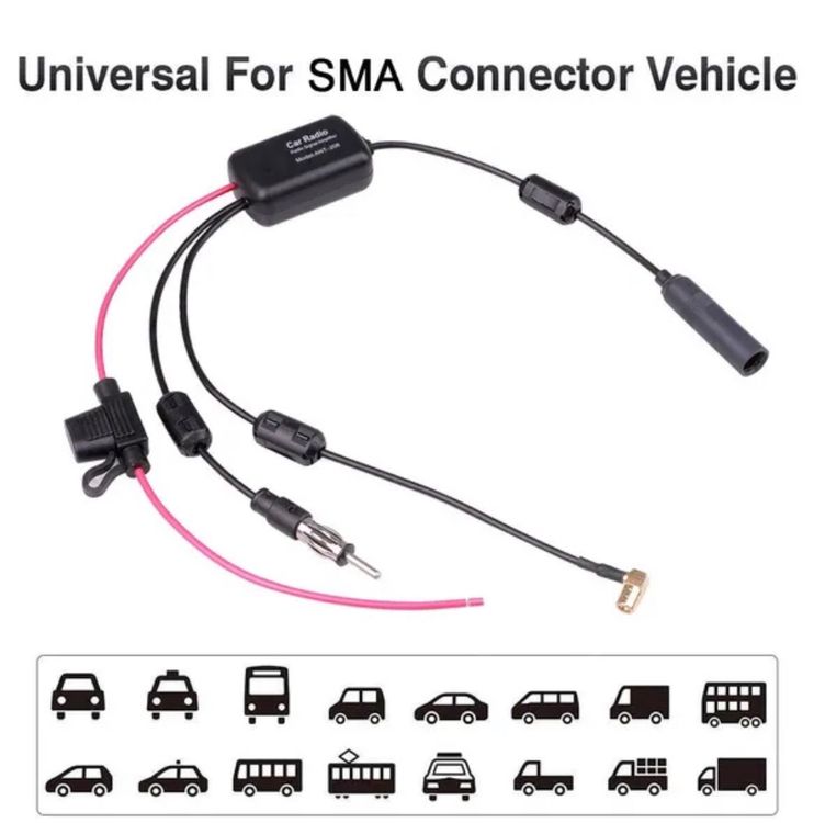 Ant-208 12V Auto Auto FM Funksignal verstärker Antennen antenne Auto FM  Antenne Booster Windschutz scheibe