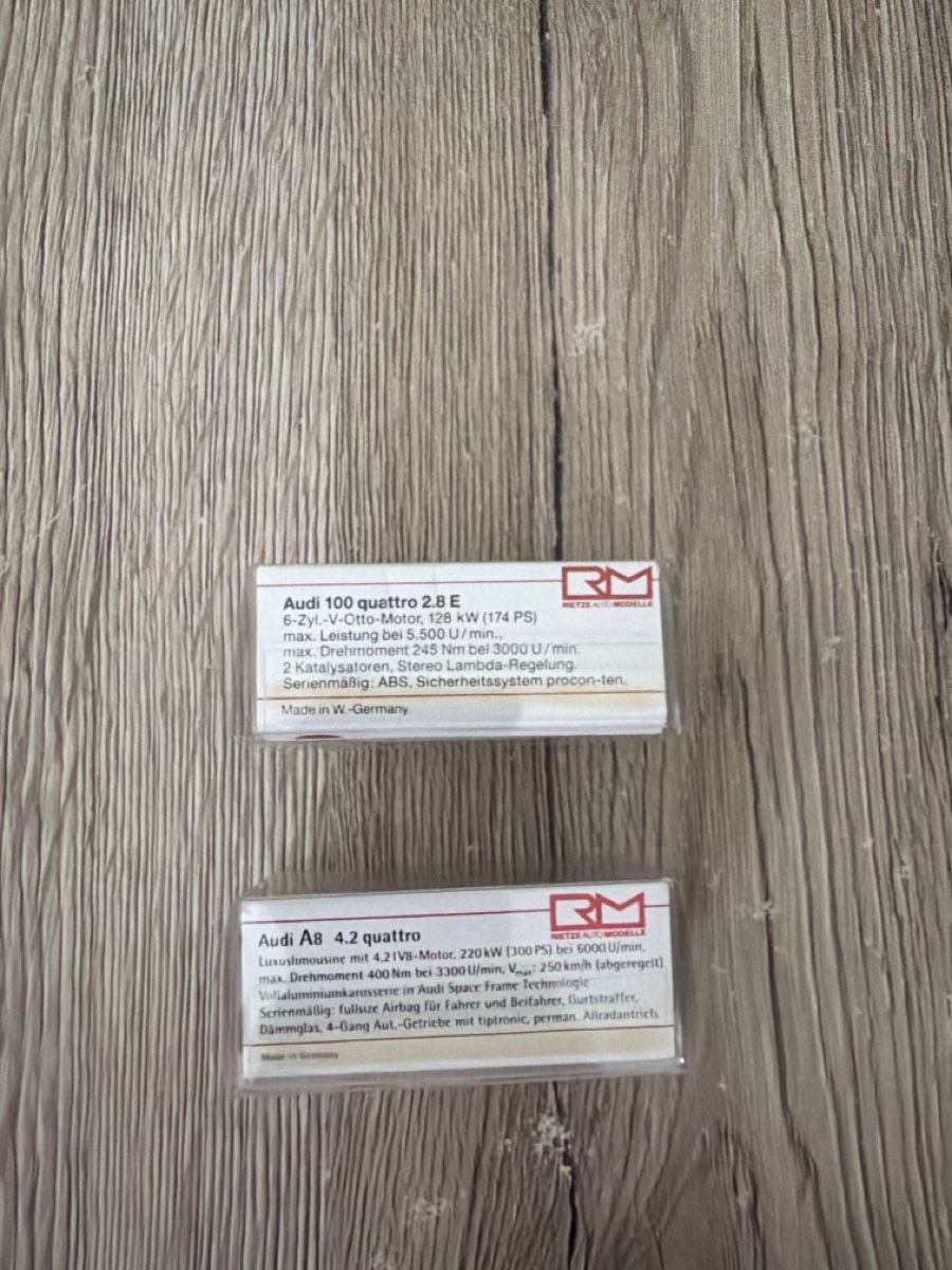 Audi Modellautos: Audi Modellauto Sammlung, verschiedene Modelle! – Neu (gemäss Beschreibung) aus Künten von Baer94 8