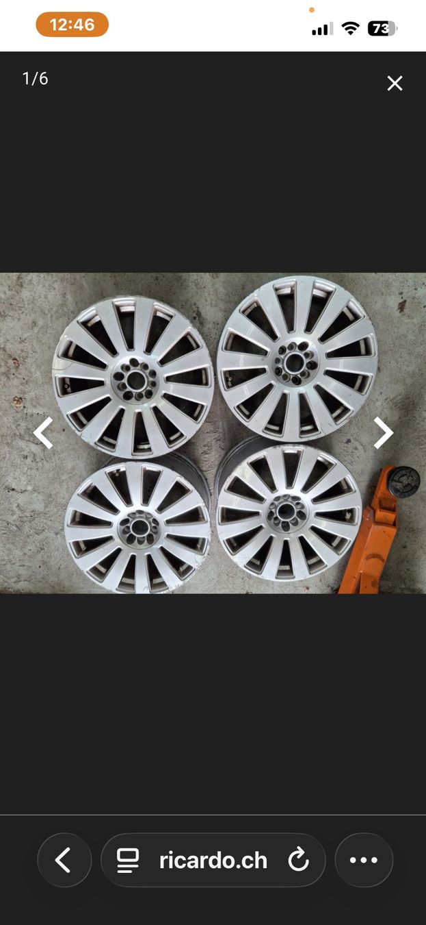Volkswagen Cerchioni: Felgen 18 zoll – Usato da Bern venduto da doors03