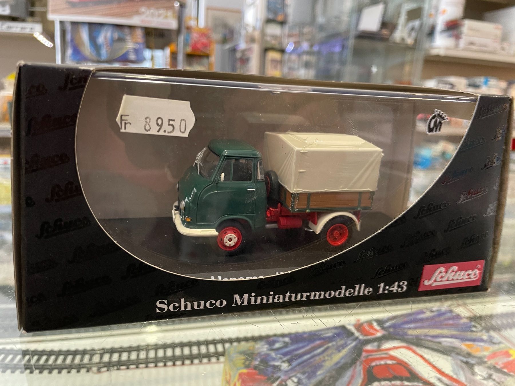 Schuco Modellini d'auto: Schuco 1:43 Hanomag Kurier Enser – Nuovo (secondo la descrizione) da Chiasso venduto da Carrara-Modellismo 4