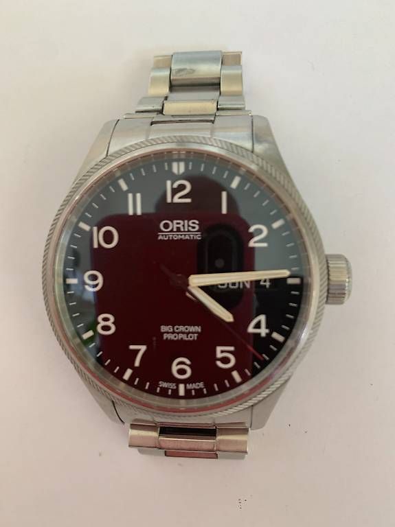 Uhren: ORIS Automatic-Uhr Big Crown Propilot, Big Date – Gebraucht aus Zürich von kamelionitis