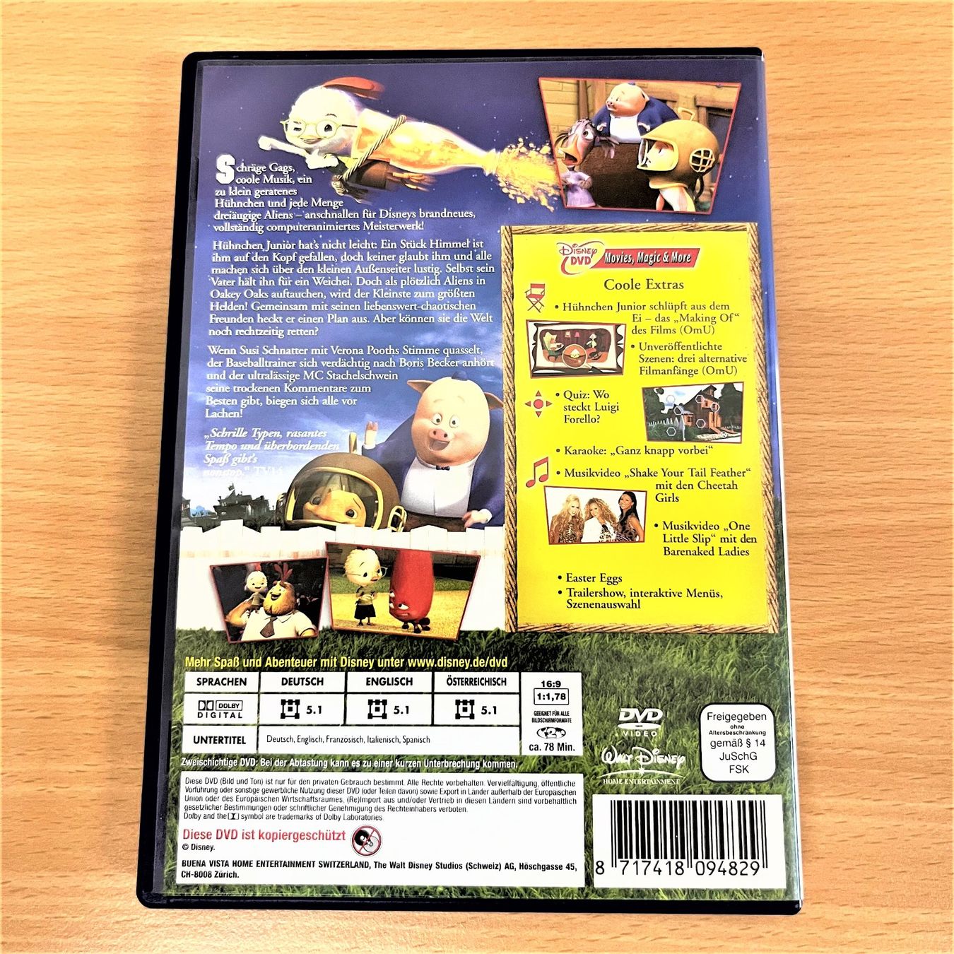 Tutti i DVDs: DVD - Himmel und Huhn – Usato da Amlikon-Bissegg venduto da allerlei-versand 2