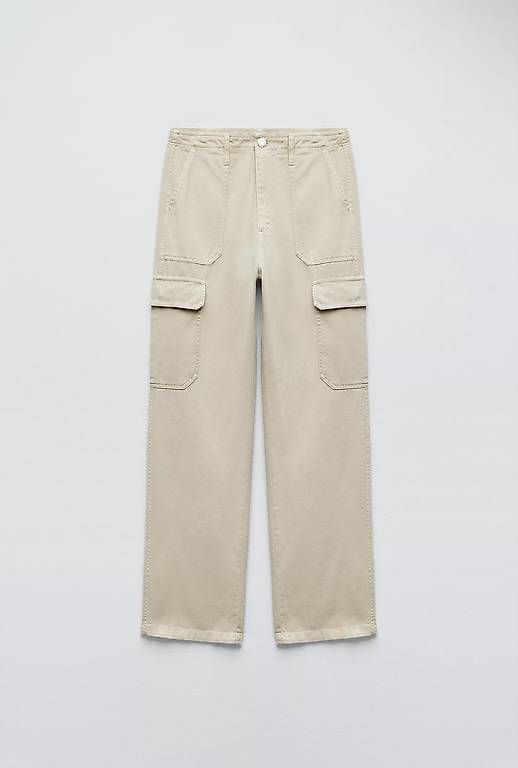 Pantaloni: Zara Straight Cargo Trousers Grösse M – Usato da Spreitenbach venduto da Sabrina.dc
