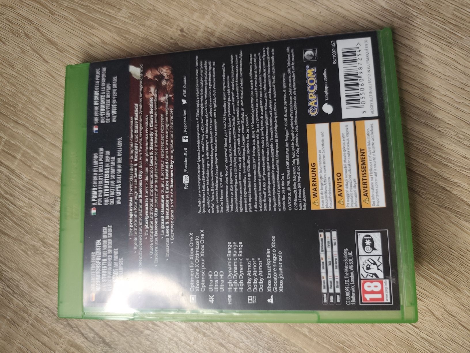 Spiele: Resident evil 2 - Xbox one - FR, IT, DE – Neu (gemäss Beschreibung) aus Lausanne von LilyRose5 1