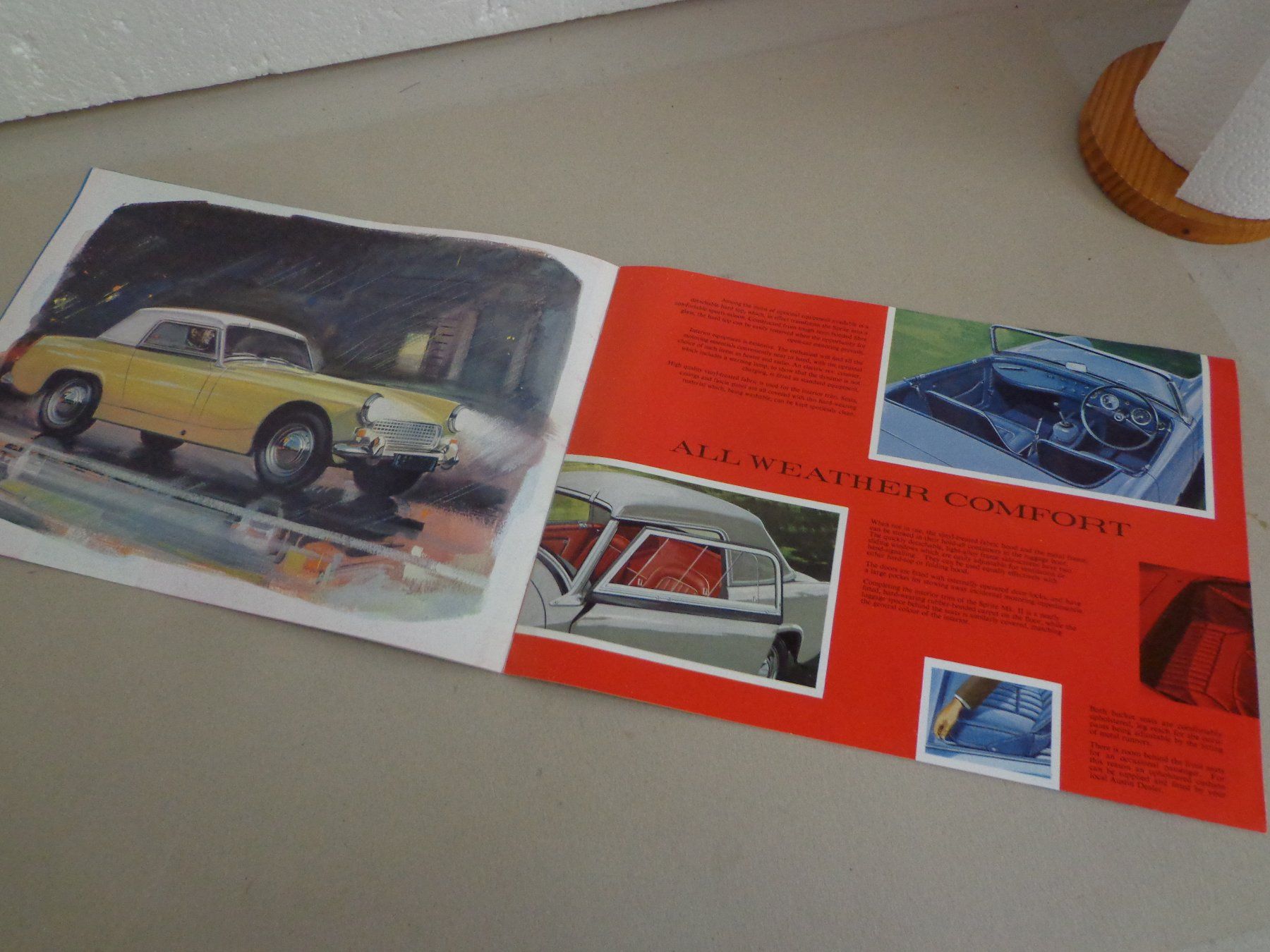 Austin Documenti: Rarität !!! Prospekt Austin Healey Sprite MK2 – Usato da Zofingen venduto da schmidi67 1