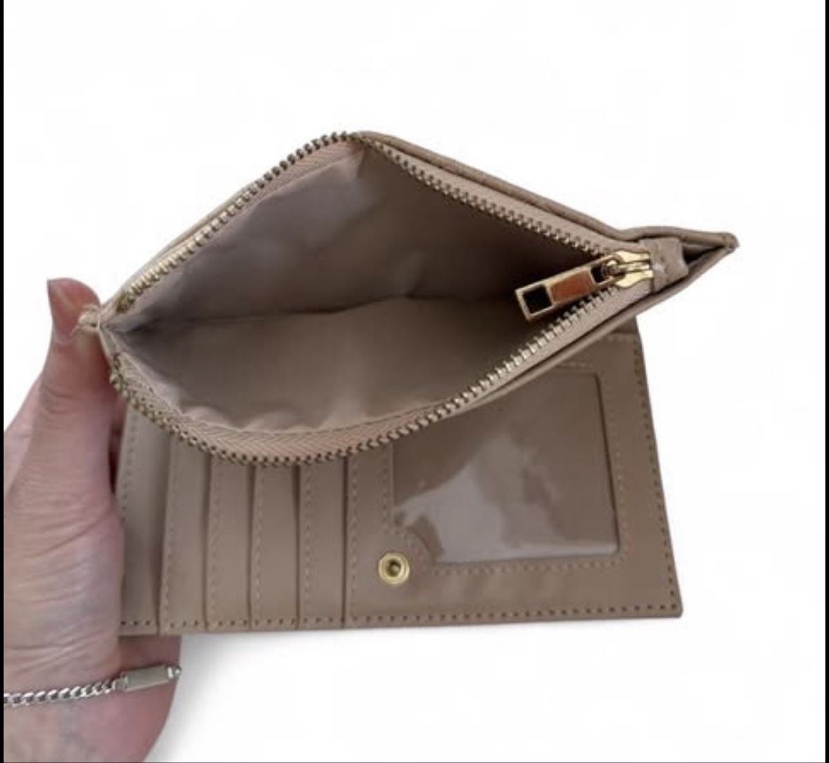 Portamonete: Women's Tan Wallet-purses – Usato da Zürich venduto da onlyifashion 2