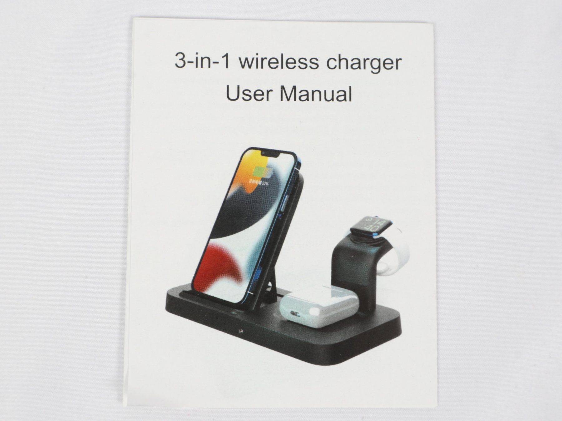 Ladegeräte: FREE-Voice3-in-1Wireless- Charger – Neu (gemäss Beschreibung) aus Steinen von Restwert_Steinen 8