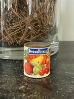 Alte Blechdose Lenzburg für den Krämerladen Kaufladen