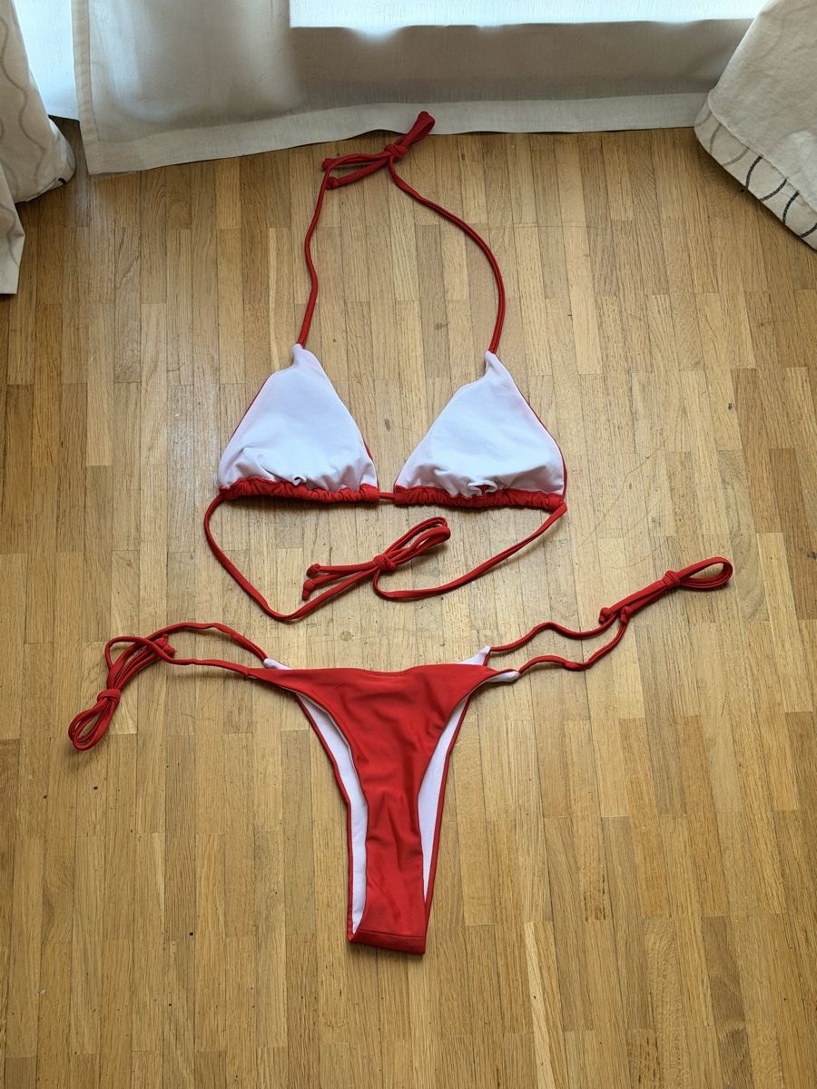 Costumi da bagno & Bikini: Maillot de bain rouge 2 pièces  – Nuovo e nell'imballaggio originale da Le Lignon venduto da Ana2831 1