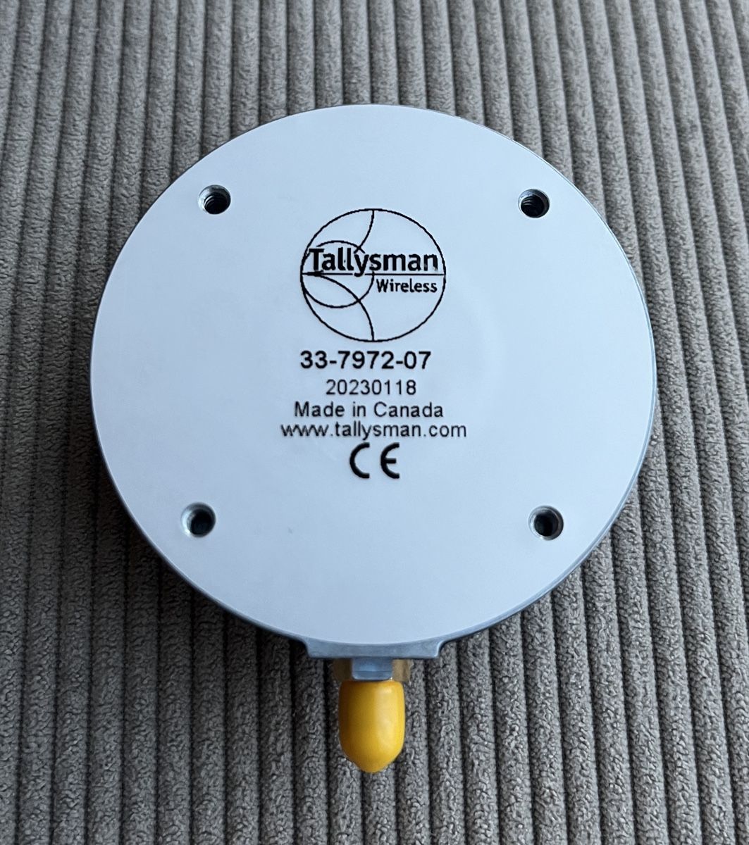 Antenne GPS: Tallysman Tripleband GNSS Antenna – Usato da Zug venduto da metebalci 1