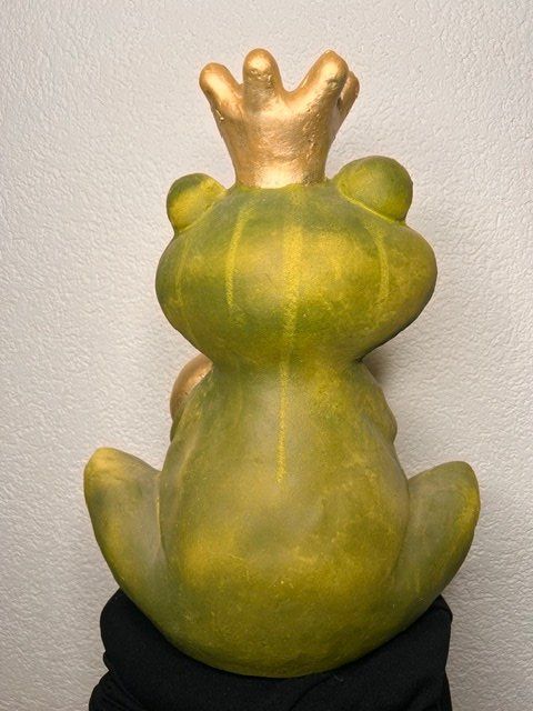 Figuren: Froschkönig als Deko – Neu (gemäss Beschreibung) aus Bösingen von Guesli1 1