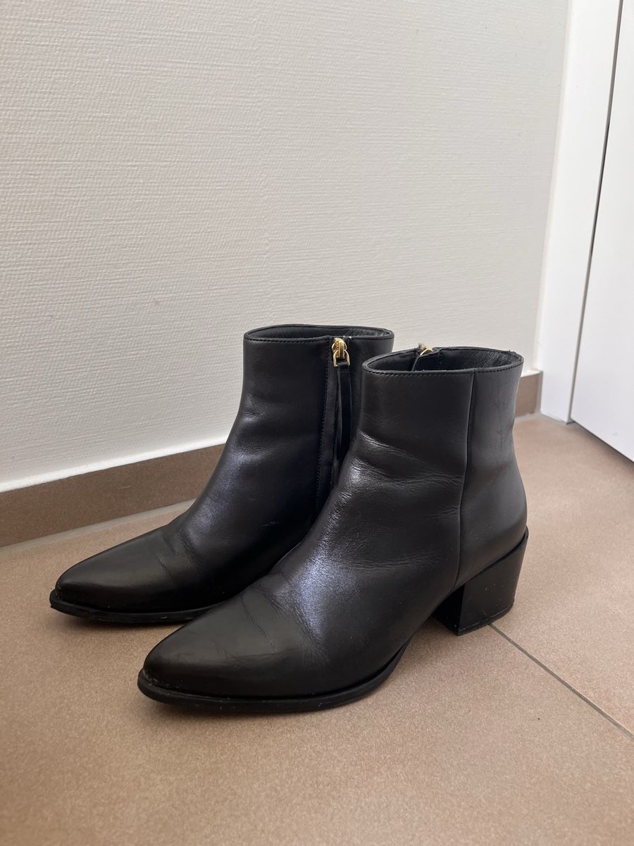 Chaussures femmes: Stiefeletten Leder – D'occasion à Neudorf par wen_9jfq