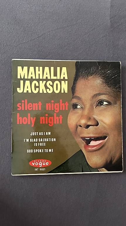 Dischi in vinile: 7" single mahalia jackson: silent night holy night +3 – Usato da Basel venduto da mentaltrap