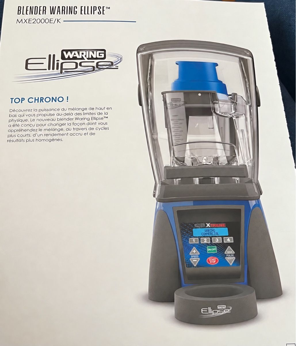 Appareils de cuisine: blender professionnel Waring Ellipse MXE2000E – Neuf (Voir description) à Gland par Mocre 1