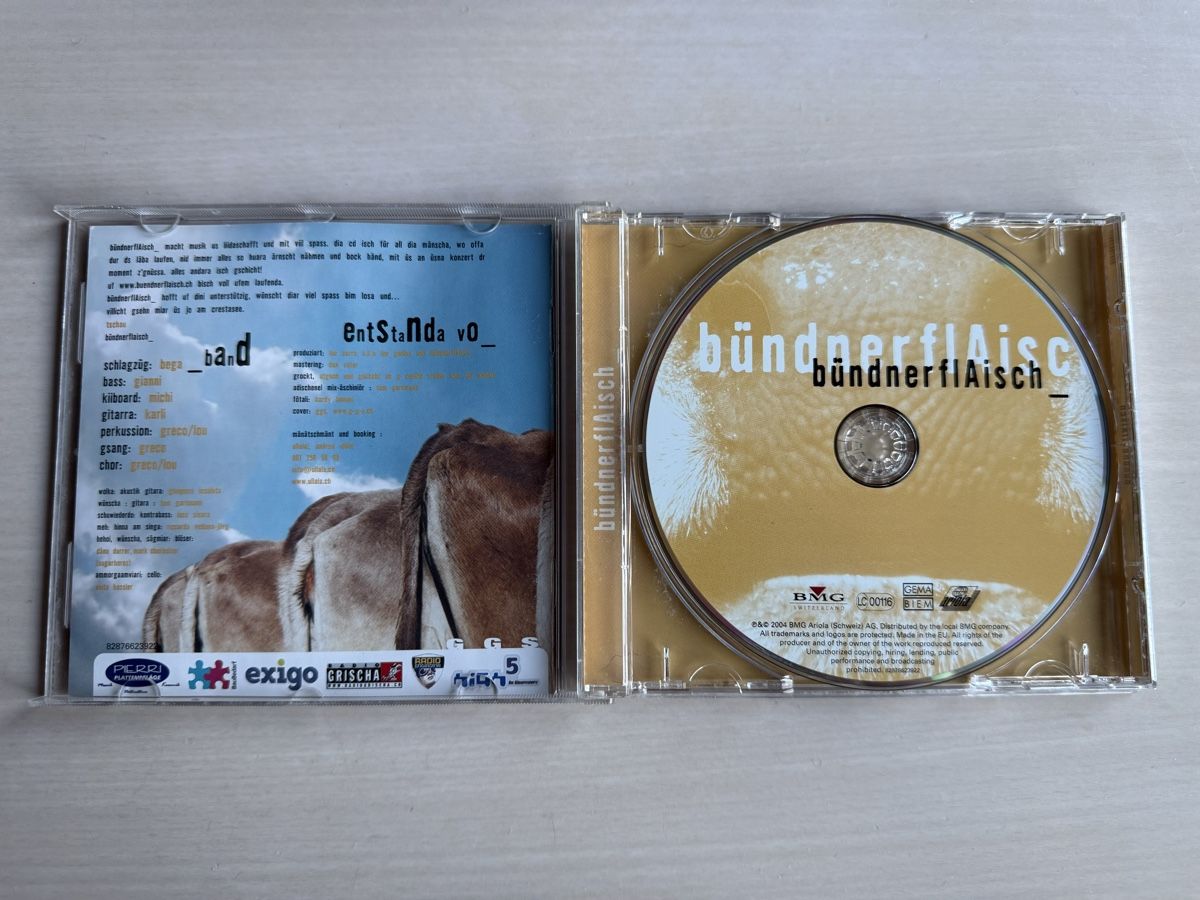 CD: BündnerflAisch CD Album 2004 – Usato da Oberried Brienz venduto da Chyara 2