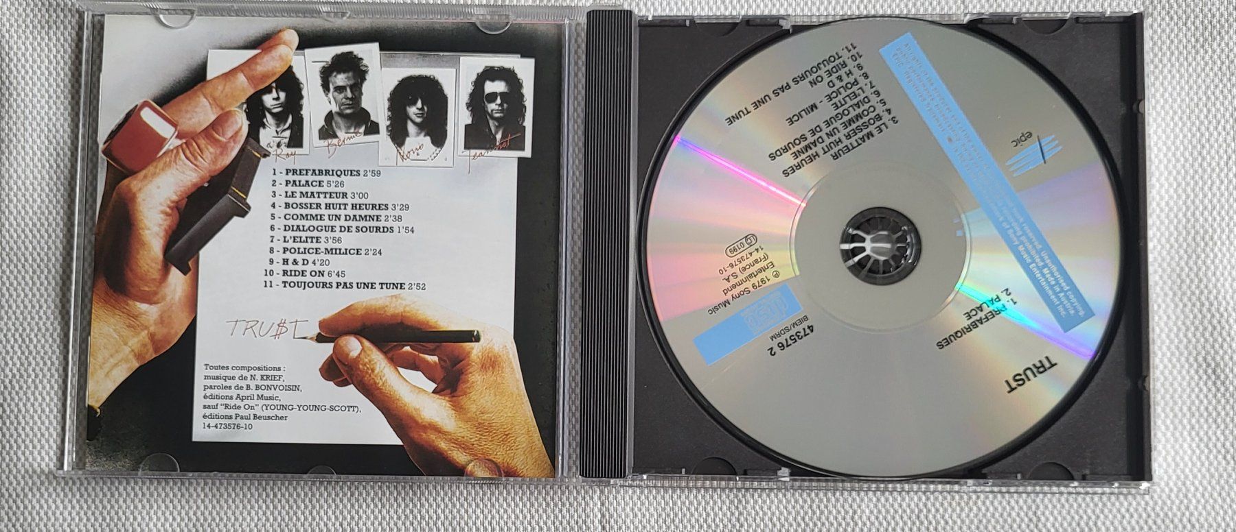 CD: Trust - L'Elite – Usato da Villars-sur-glane venduto da Epsilonhike 2