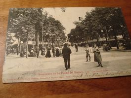 Frankreich, Souvenir de la Foire de Nancy, 1907, gelaufen