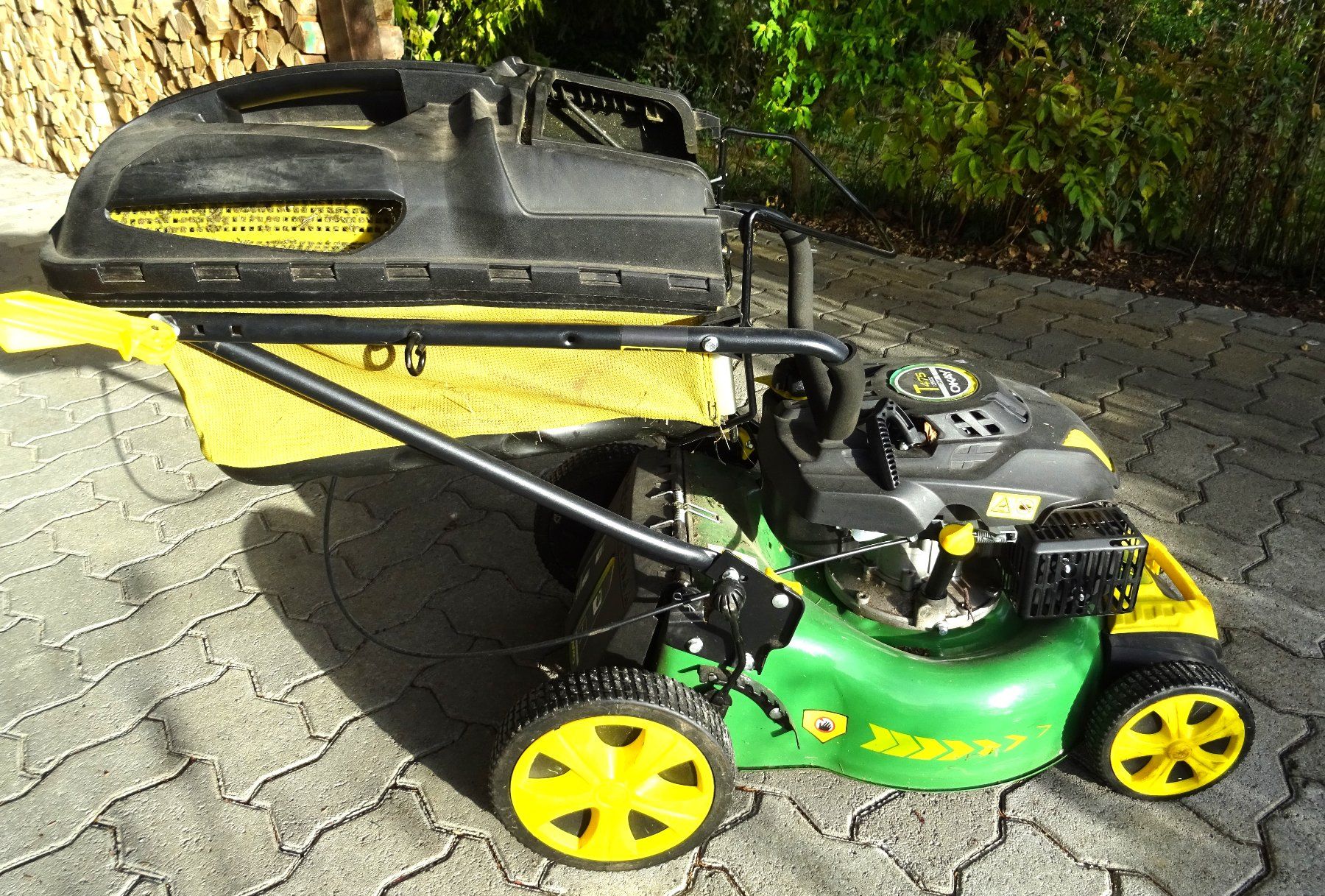 Rasenmäher: Rasenmäher OKAY T475 Landi – Gebraucht aus Mellingen von  4