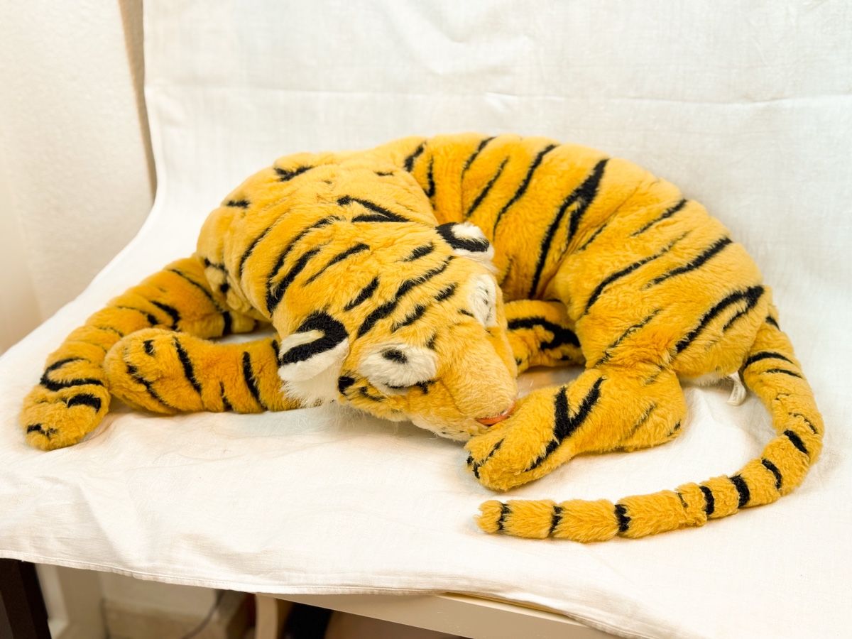 Giocattoli: 2 süsse grosse Plüschtiere Tiger, Kuscheltier – Usato da Galmiz venduto da ranunkel25 3