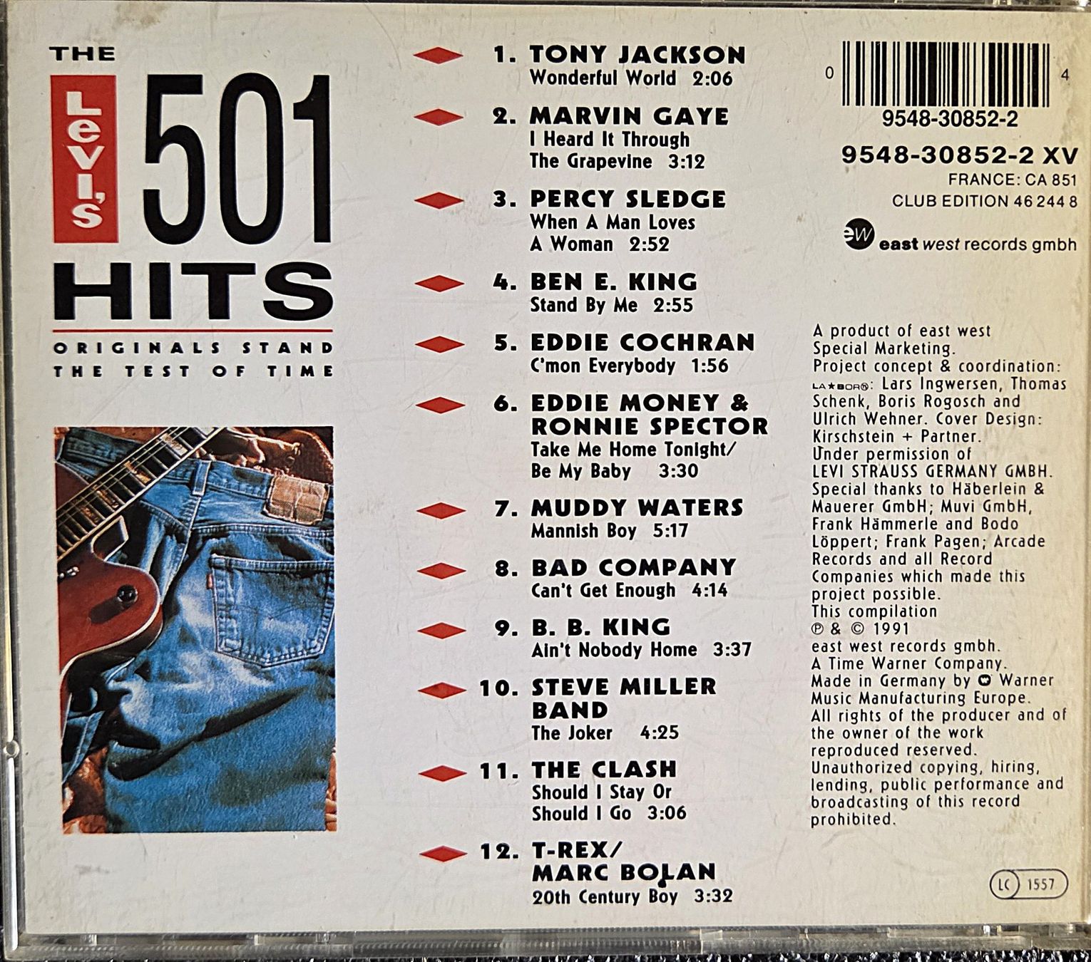 CD: LEVI'S 501 Hits - Compilation – Usato da Biberist venduto da Beaver58 2