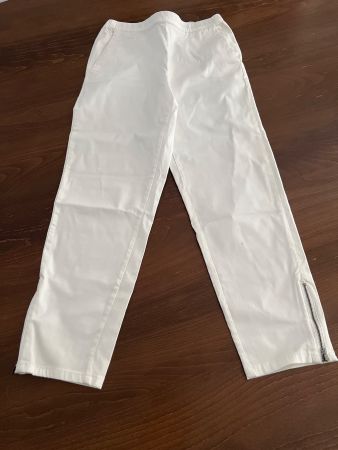 Masai-Hosen weiss Gr. S -Reissverschluss guter Zustand