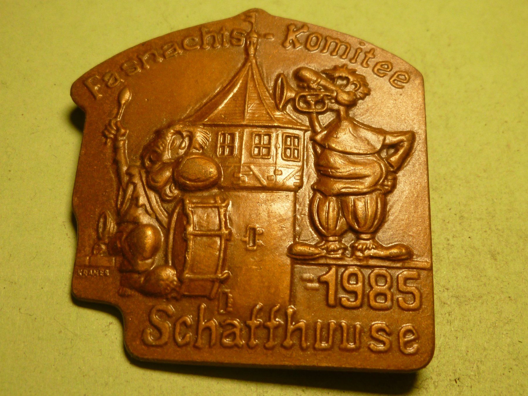 Placchette & Badge: SCHAFFHAUSEN 1986 BRONZE – Usato da Ried (Muotathal) venduto da Mandarin02