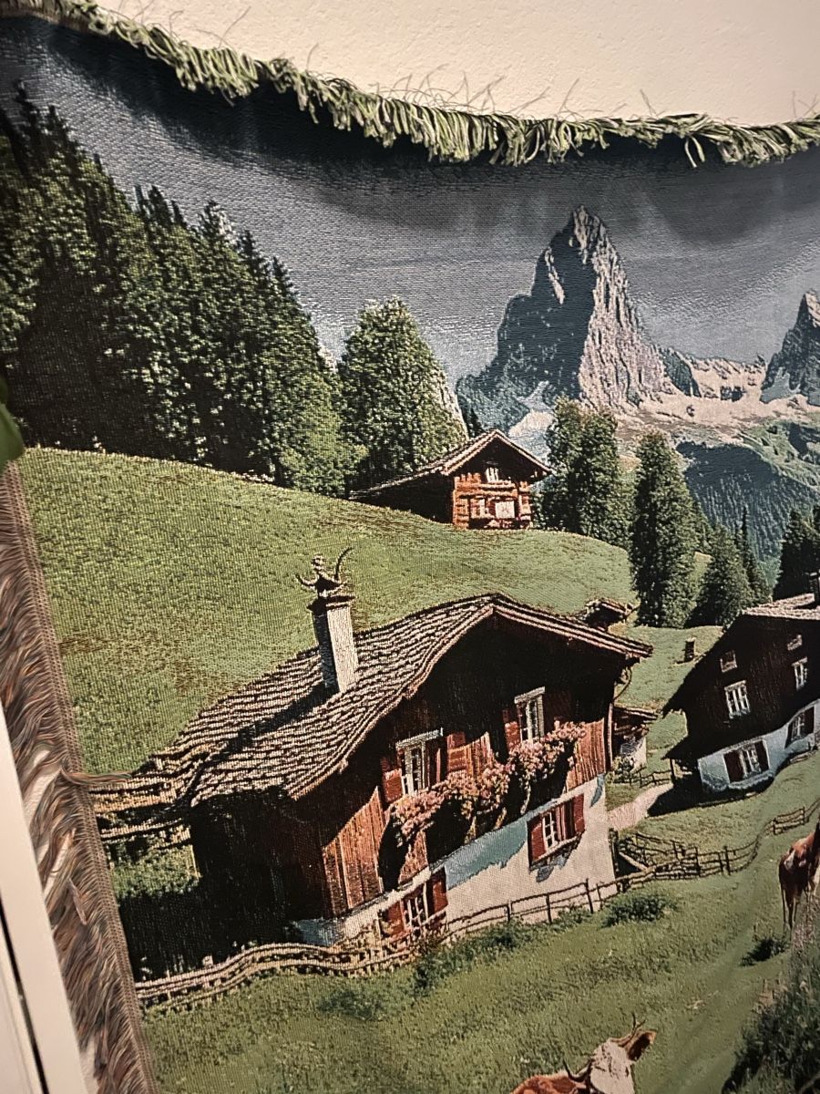 Tappeti: Big Wandteppich, Swiss Alps – Usato da Uster venduto da momogarden 2