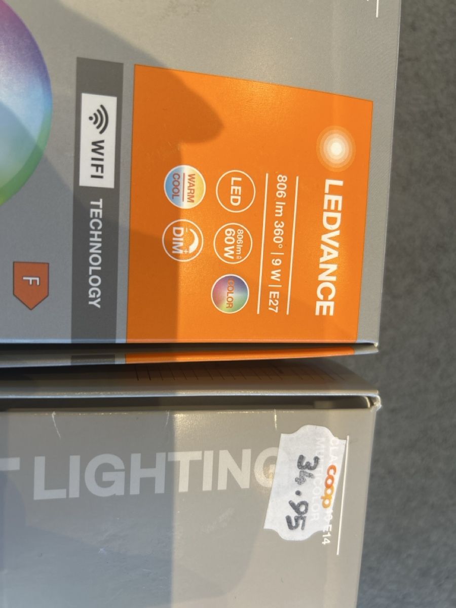 Lampade: Ledvance Smart Plus LED Set E27  8W Amazon Google Levance – Nuovo e nell'imballaggio originale da Mühledorf SO venduto da Dania77 4