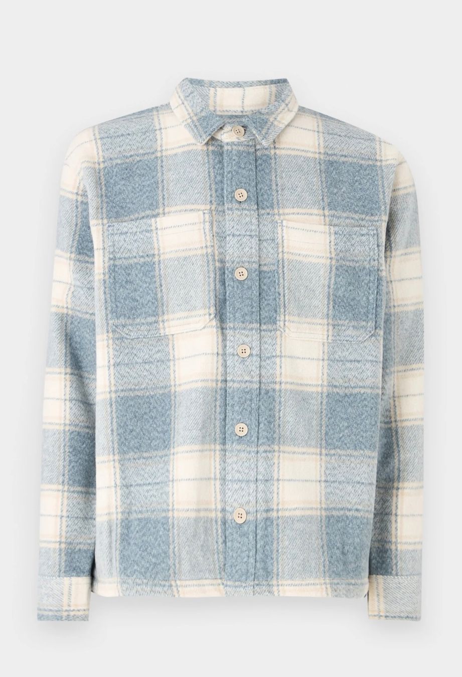 Hollister Camicie: Hollister COZY BRUSHED SHACKET - Hemd blau, L – Usato da Seuzach venduto da Megane1 2
