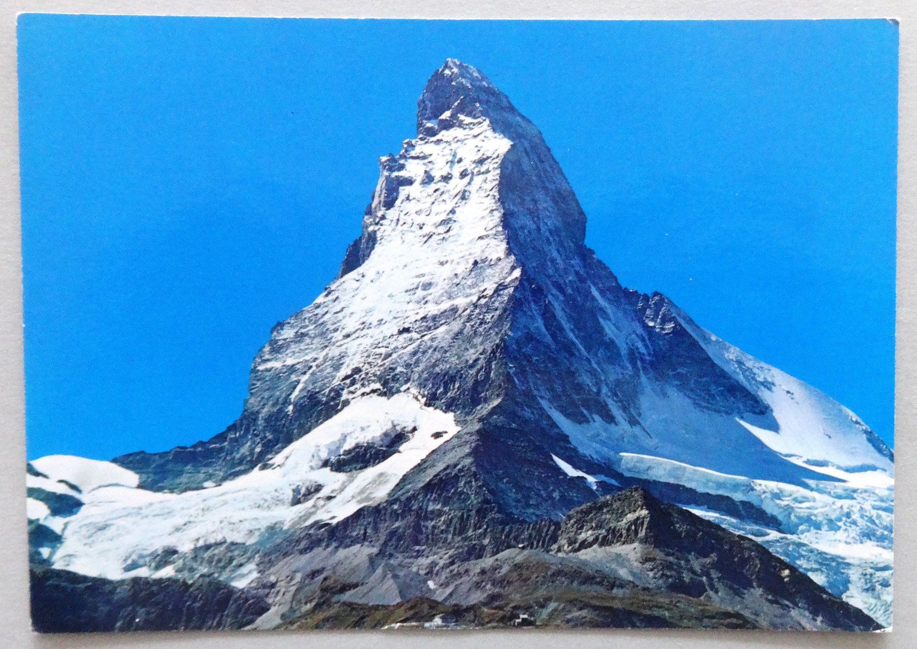 Cartoline postali: Zermatt, Matterhorn 4478 m – Usato da Fétigny venduto da Billy2miny