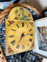 Schwarzwälder Lackschilduhr sehr schön antik